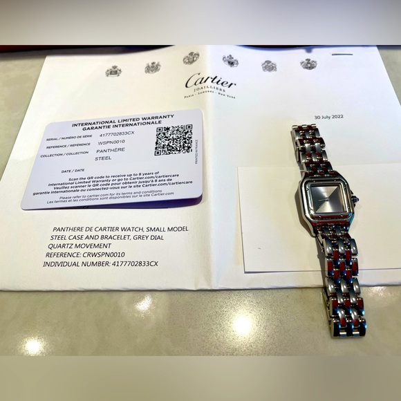 Authentic Cartier Panthere De Cartier Watch - Picture 5 of 7